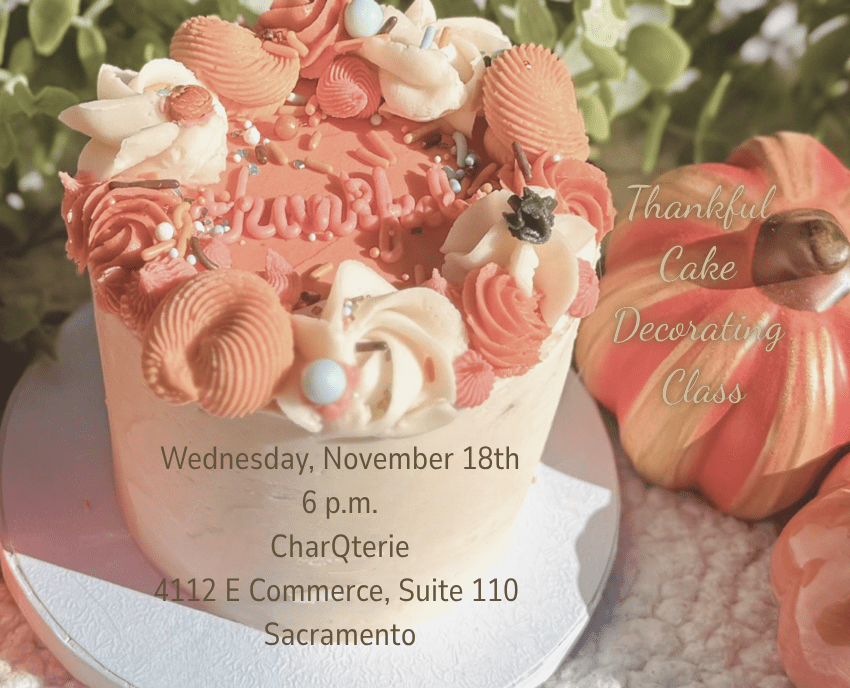 cake decorating class Sacramento