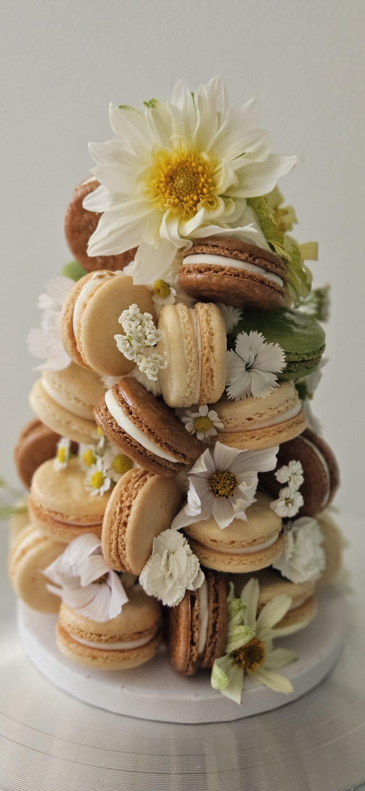 Family cooking together in kitchen.